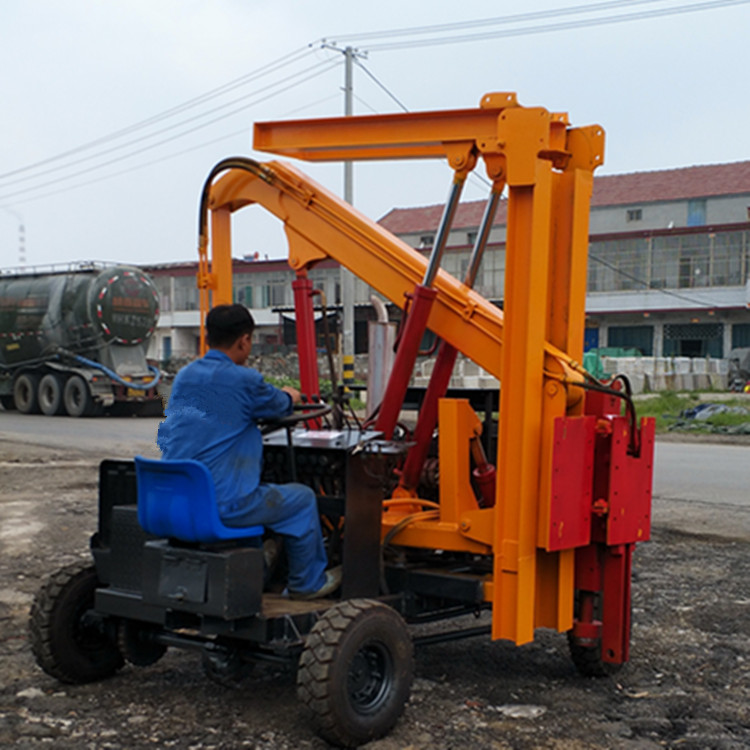 西藏地區(qū)適合什么樣的護(hù)欄打樁機(jī)？