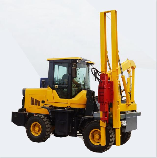 護(hù)欄打拔鉆一體機(jī)，920公路護(hù)欄打樁機(jī)